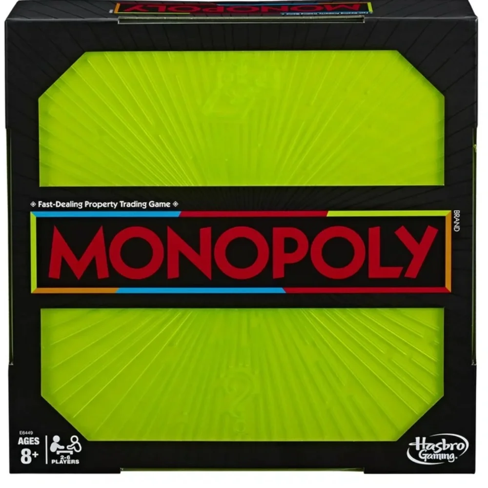 Monopoly Neon Pop Board Game